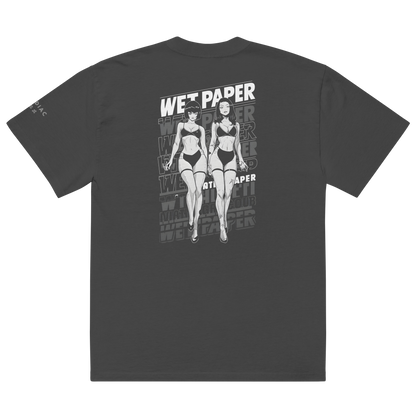 "Wet Paper" Oversized Heavy T-Shirt