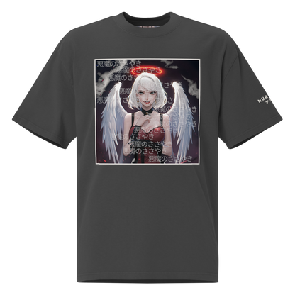 "The Devils Whisper" Oversized Heavy T-Shirt