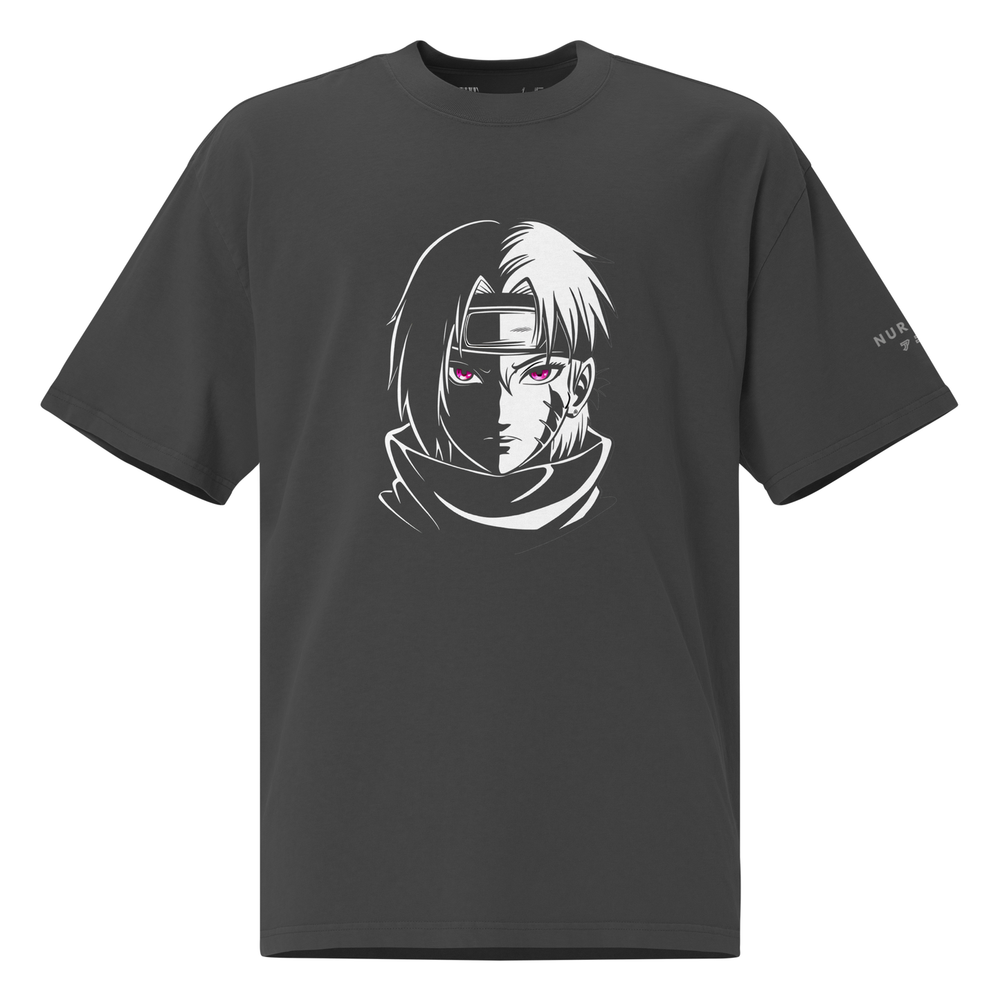 "Two Faced Assassin" Oversized Heavy T-Shirt