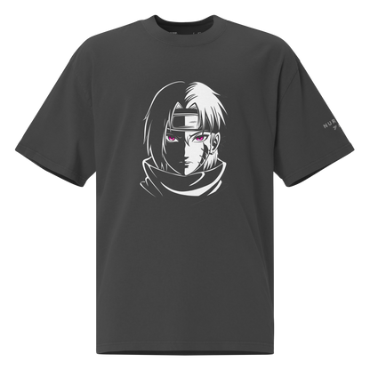 "Two Faced Assassin" Oversized Heavy T-Shirt