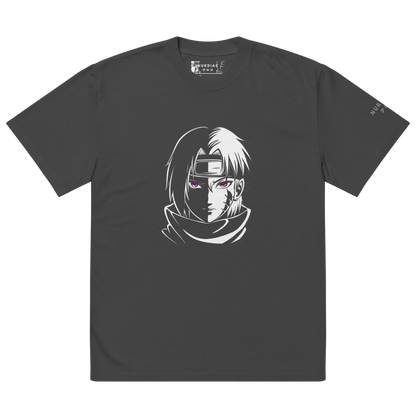 "Two Faced Assassin" Oversized Heavy T-Shirt