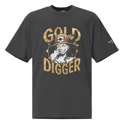 "Gold Digger" Oversized Heavy T-Shirt