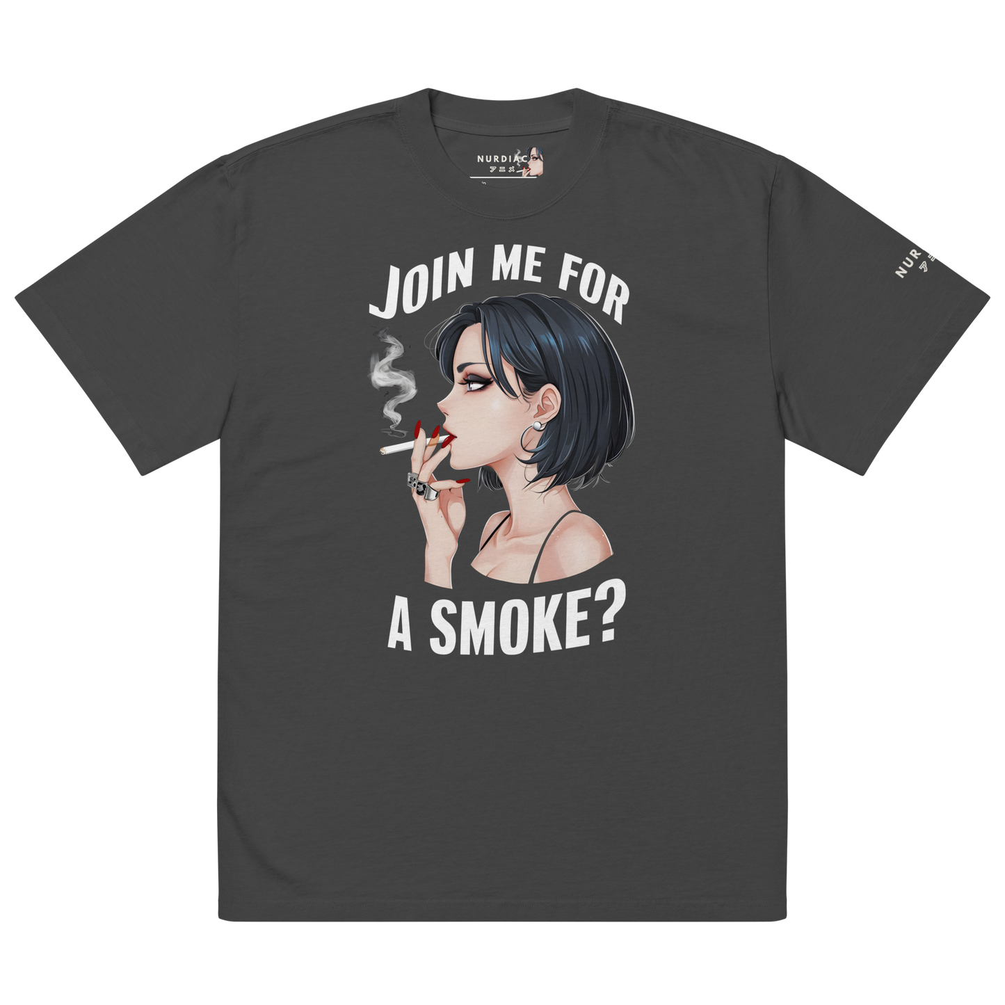 "Smoke" Oversized Heavy T-Shirt