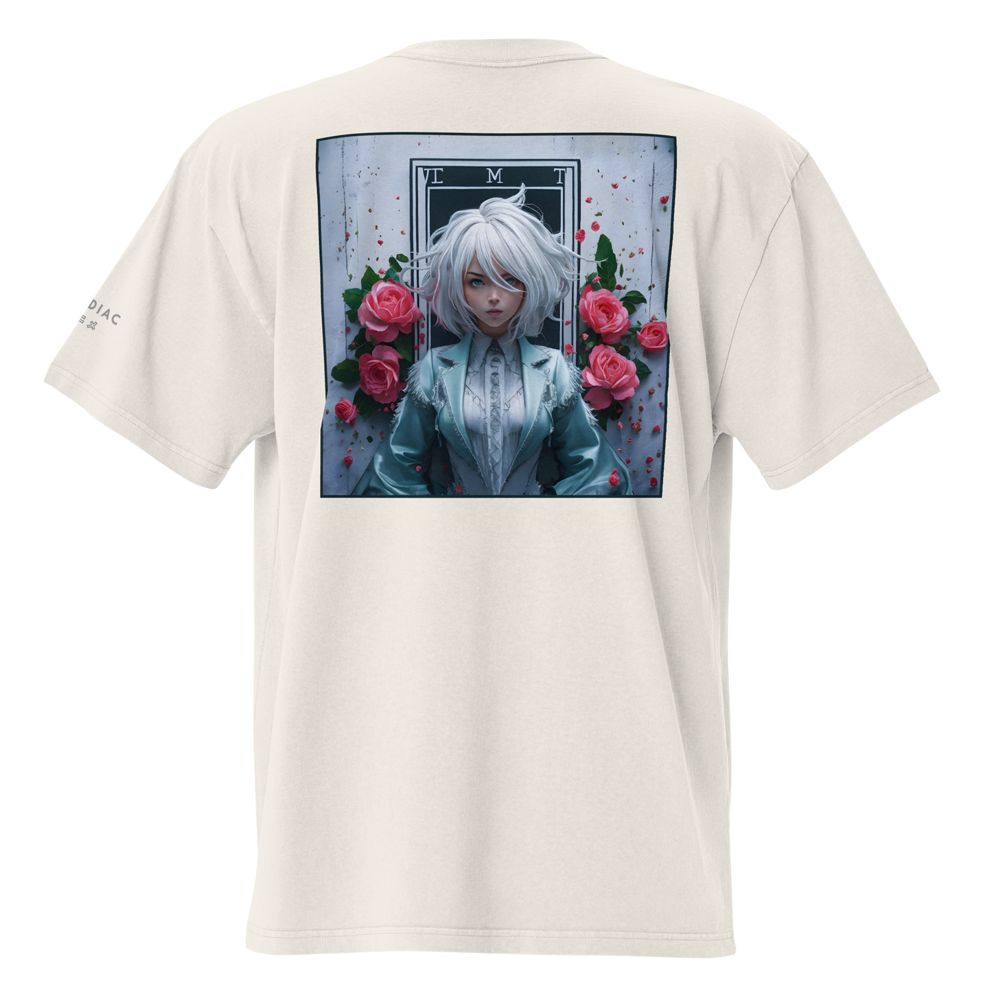 "Queen of Roses" Oversized Heavy T-Shirt