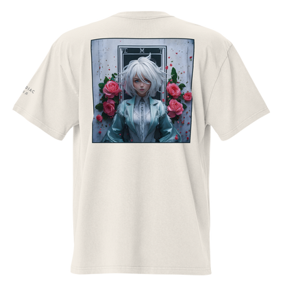 "Queen of Roses" Oversized Heavy T-Shirt