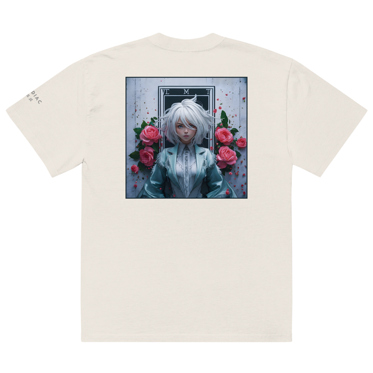 "Queen of Roses" Oversized Heavy T-Shirt