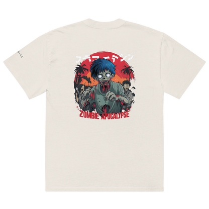 "Zombie Apocalypse" Oversized Heavy T-Shirt