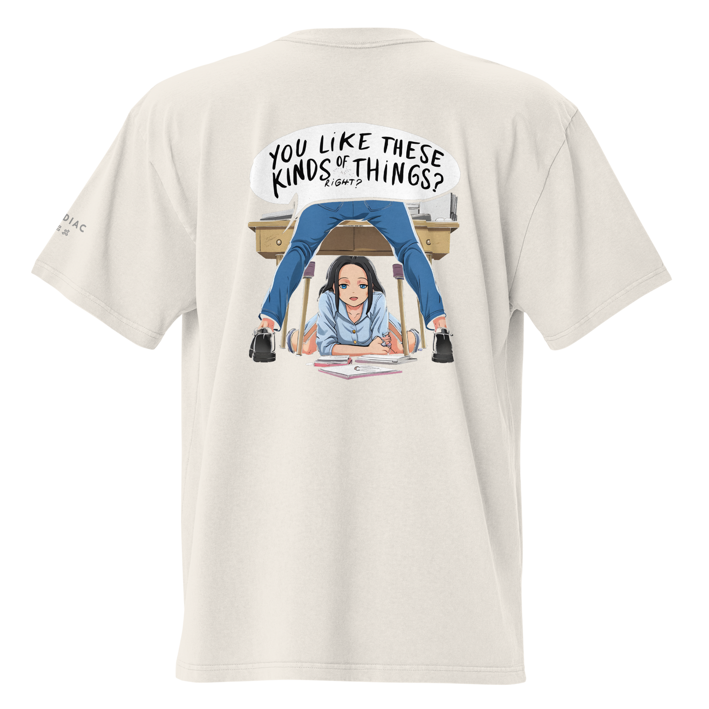 "You like it" Oversized Heavy T-Shirt