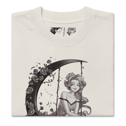 "Moon Swing" Oversized Heavy T-Shirt