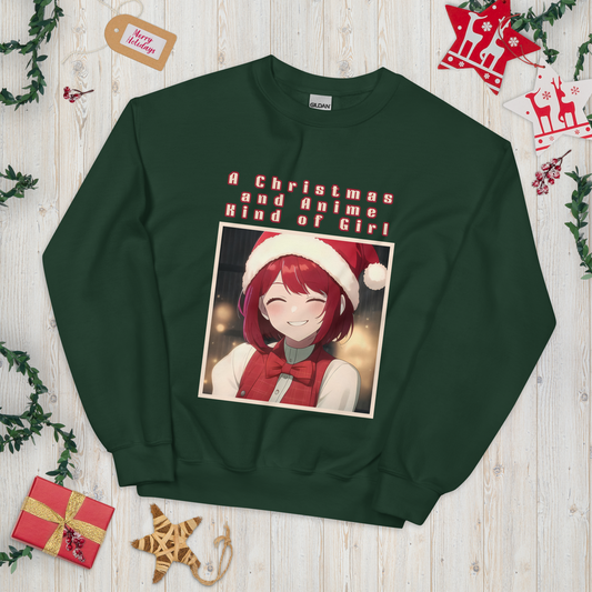 xmas anime girl